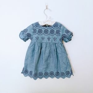 Zara Baby Embroidered Dress 2-3 years